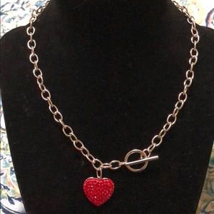 Sliver Heart Necklace